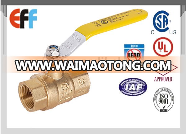 Wholesale Price China Supplier Female Thread NPT water Brass Ball Valve with CSA UL FM certificated