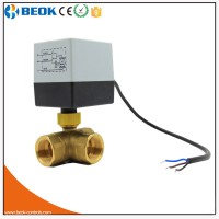 Dn20 3 Way Fan Coil Motorized Valve Industrial Valve