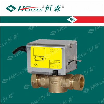 DF Motorized Zone Valve/3 Way Motorised Valve/3 Port Diverter Valve